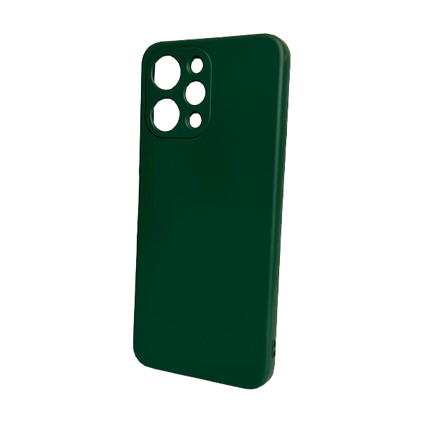 Чехол Original Soft Touch Case for Xiaomi Redmi 12 Dark Green with Camera Lens