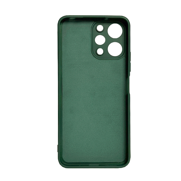 Чехол Original Soft Touch Case for Xiaomi Redmi 12 Dark Green with Camera Lens