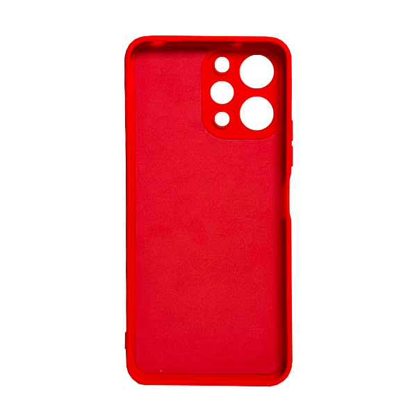 Чехол Original Soft Touch Case for Xiaomi Redmi 12 Red with Camera Lens