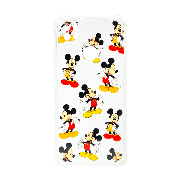 Чехол Wave Animation Case для Xiaomi Redmi 9с/10a Clear Mickey with Camera Lens