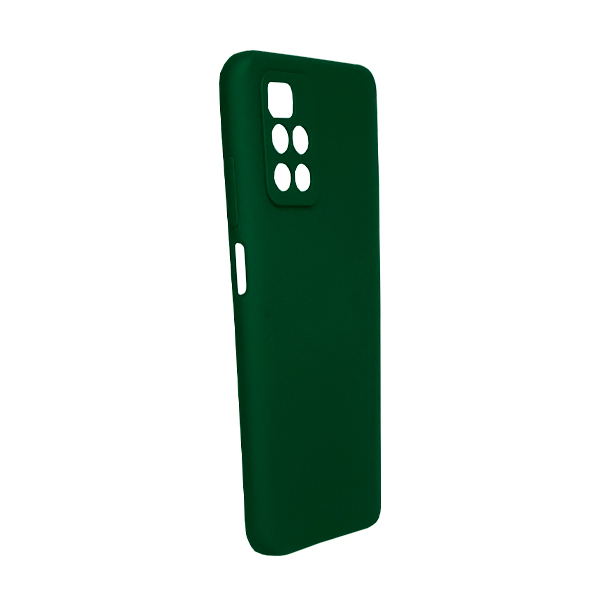 Чехол Original Soft Touch Case for Xiaomi Redmi 10 Dark Green with Camera Lens