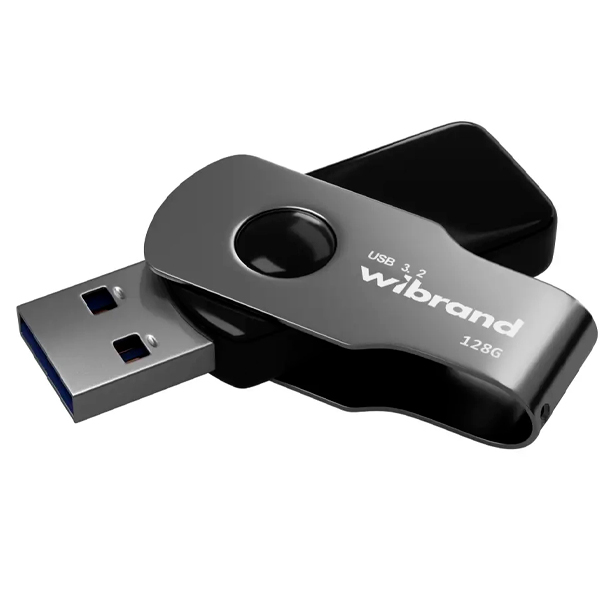 Флешка Wibrand 128 GB Lizard Black USB 3.2 (WI3.2/LI128P9B)