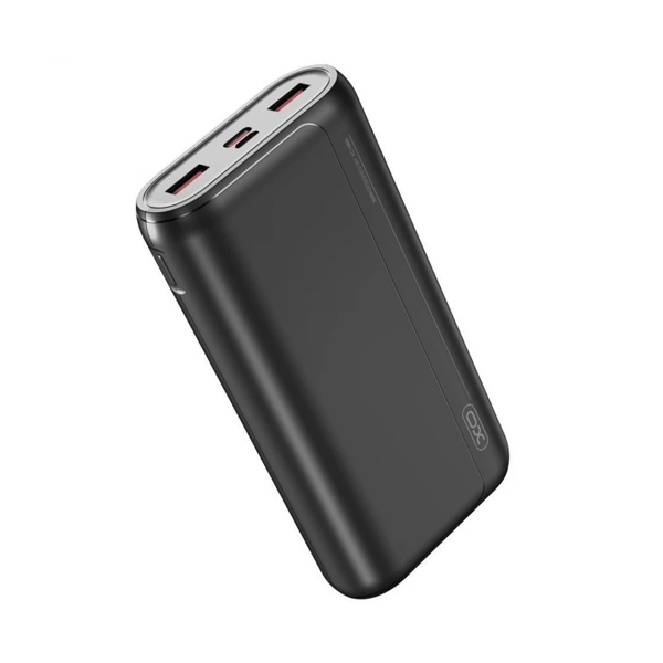 Зовнішній акумулятор XO PR127 USB22.5W+PD20W 20000mAh Black