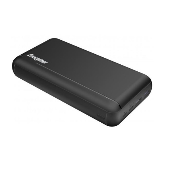 Внешний аккумулятор Energizer 30000mAh USB-Ax2 + USB-C PD 22.5W + ліхтарик LTC Solar