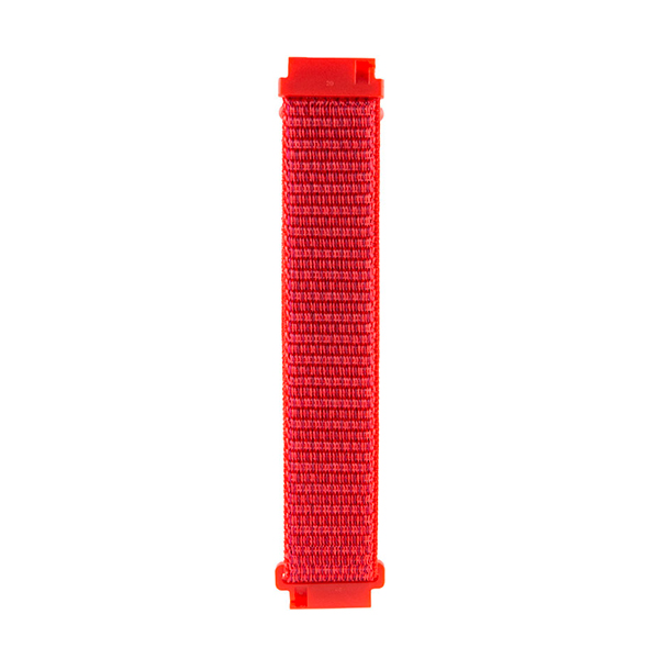 Ремінець для браслета Nylon для Xiaomi Amazfit/Samsung 20 mm Red