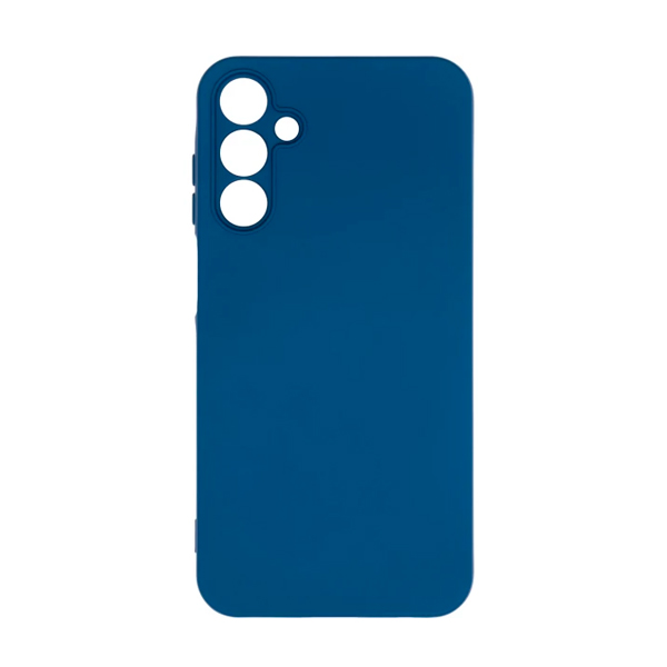 Чехол Original Soft Touch Case for Samsung M35-M356 Dark Blue with Camera Lens