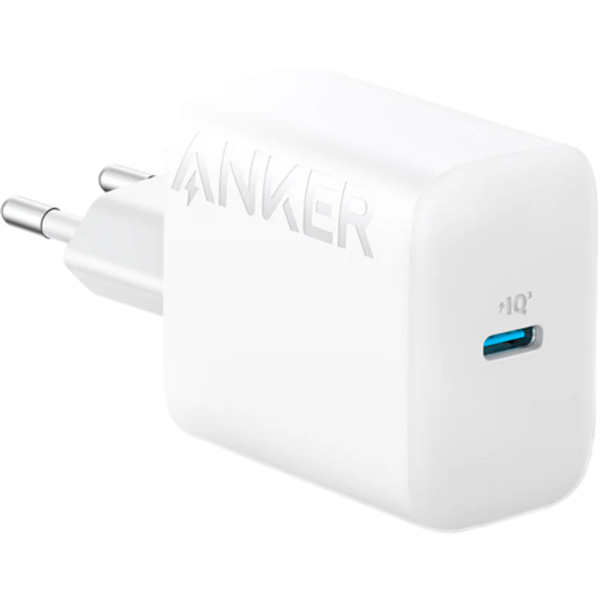 МЗП Anker PowerPort 20W USB-C + USB-C cable White (B2347G21)