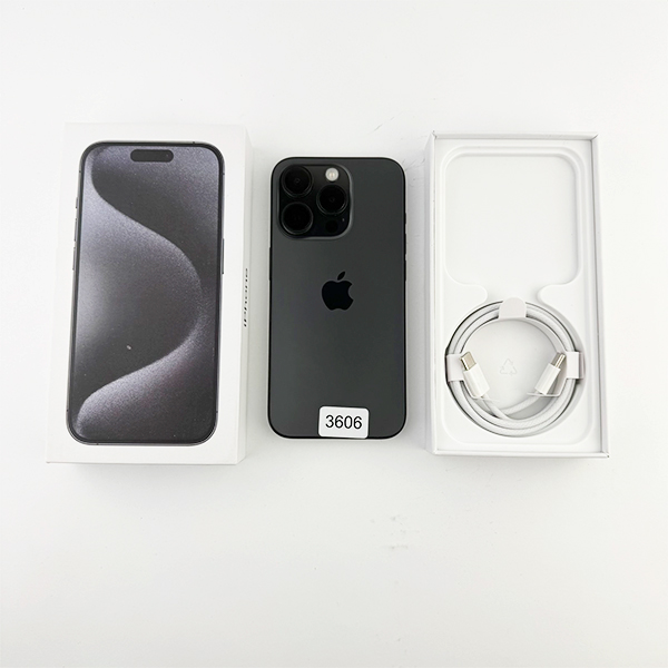 Apple iPhone 15 Pro E Sim 128GB Black Titanium Б/У №3606 (Стан 8/10)