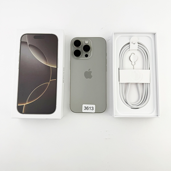 Apple iPhone 16 Pro 256GB Natural Titanium Б/У №3613 (Стан 10/10)