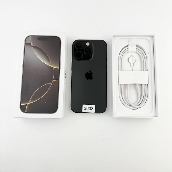 Apple iPhone 16 Pro 128GB Black Titanium Б/У №3638 (Стан 9/10)