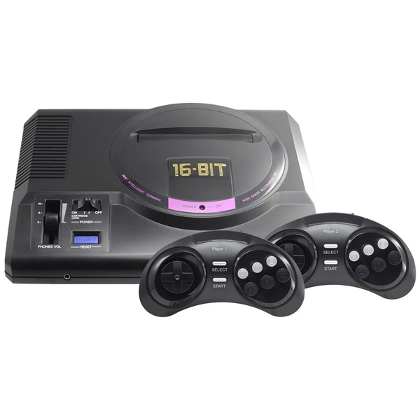 Игровая приставка Retro Genesis 16 bit HD Ultra (225 игр, 2 беспроводных джойстика, HDMI кабель)