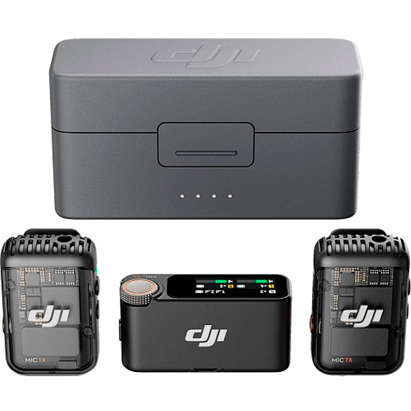 Мікрофонна радіосистема DJI Mic 2 (2 TX + 1 RX) (CP.RN.00000325.01)