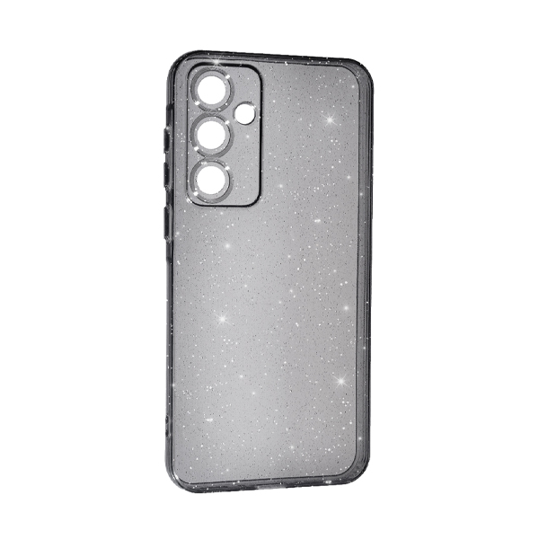 Чехол Silicon Shiny Case Samsung A35/A356 Glitter Clear/Black