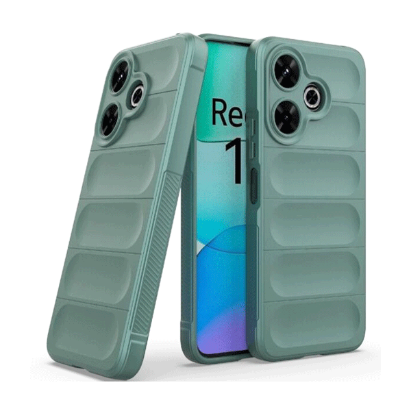 Чохол Cosmic Magic Shield for Xiaomi Redmi 13 4G/Poco M6 4G Dark Green with Camera Lens