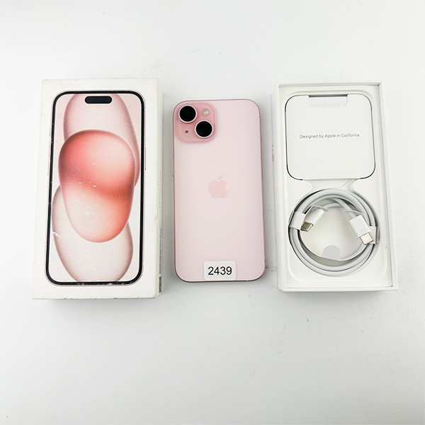 Apple iPhone 15 256GB Pink Б/У №2439 (Стан 9/10)