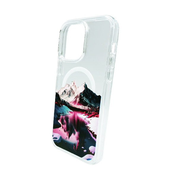 Чохол Wave Above Case для iPhone 14 Pro Clear with MagSafe Rose Vallery