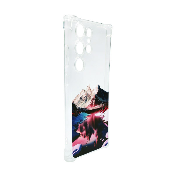 Чохол Wave Above Case для Samsung S23 Ultra/S918 Clear Rose Vallery with Camera Lens