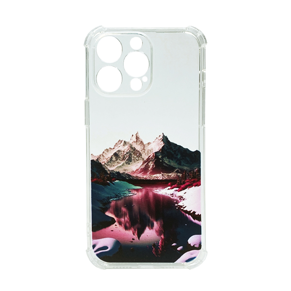 Чохол Wave Above Case для iPhone 14 Pro Max Clear Rose Vallery with Camera Lens