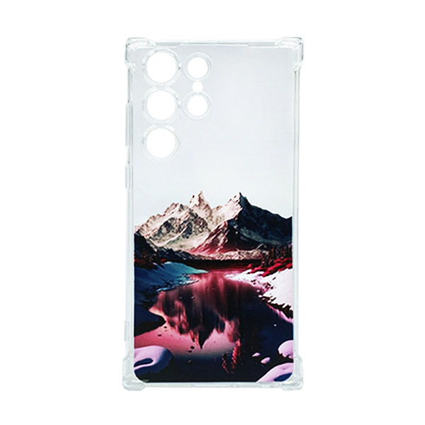 Чохол Wave Above Case для Samsung S23 Ultra/S918 Clear Rose Vallery with Camera Lens