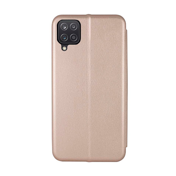 Чехол книжка Kira Slim Shell для Samsung A12-2021/A125/M12-2021 Rose Gold