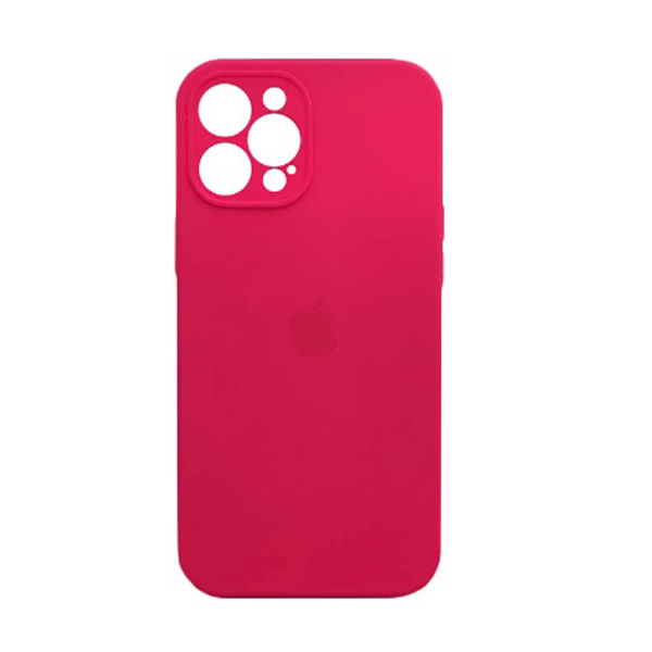 Чехол Soft Touch для Apple iPhone 13 Pro Rose Red with Camera Lens Protection Square