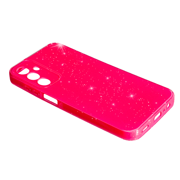 Чехол Silicon Shiny Case Samsung A15/A156 Glitter Rose Red