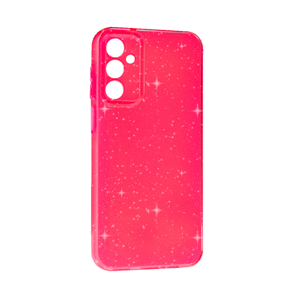 Чехол Silicon Shiny Case Samsung A15/A156 Glitter Rose Red