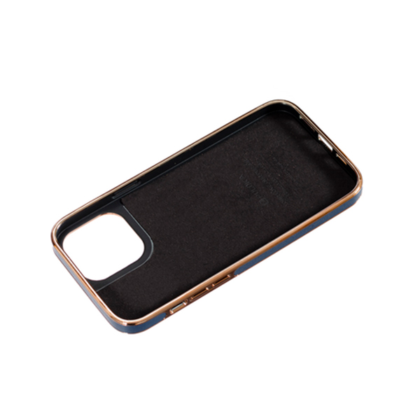 Чехол Puloka Leather Case для iPhone 13/14 Blue