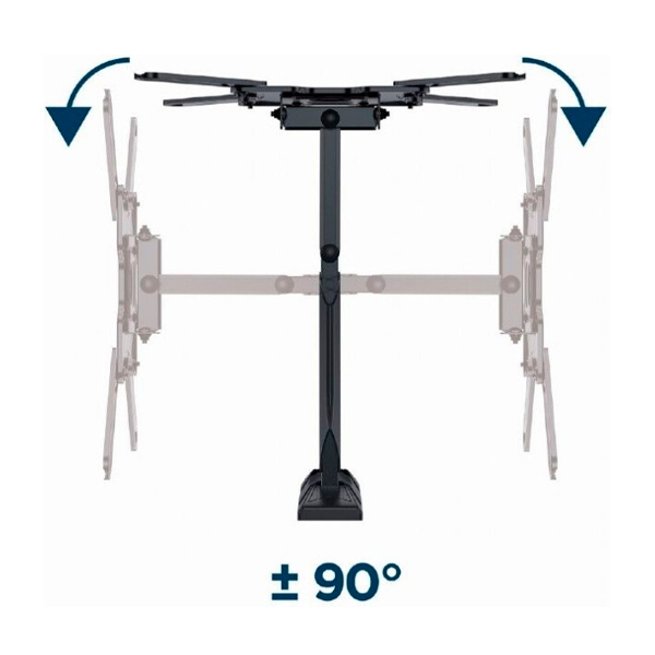 Кронштейн поворотный Gembird WM-55ST-01 32 - 55” (до 32 кг)