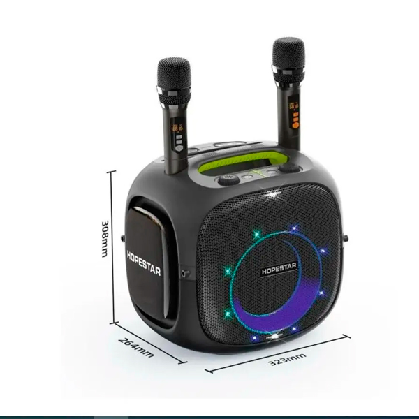 Портативна Bluetooth колонка Hopestar UT Party One ULTIMATE Black