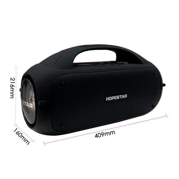 Портативна Bluetooth колонка Hopestar A50 Party LED Black