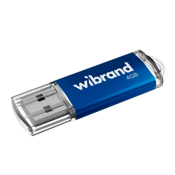 Флешка Wibrand 4GB Cougar USB 2.0 Blue (WI2.0/CU4P1U)