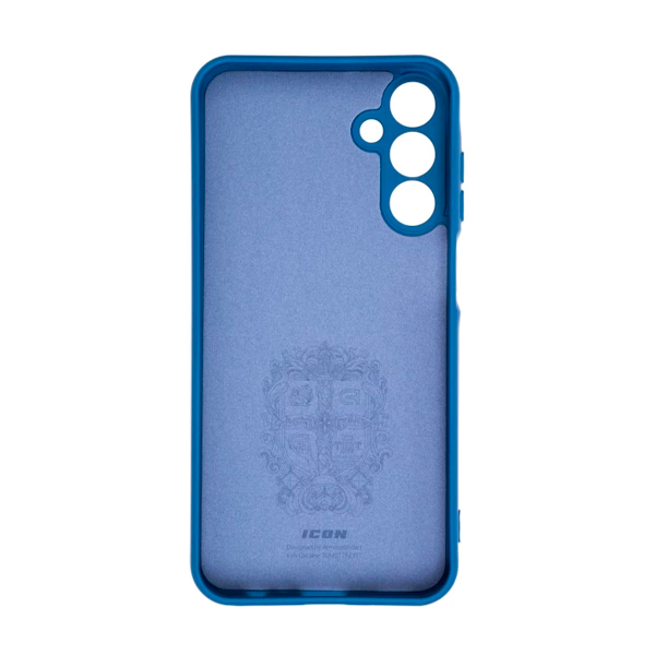 Чехол Original Soft Touch Case for Samsung M35-M356 Dark Blue with Camera Lens