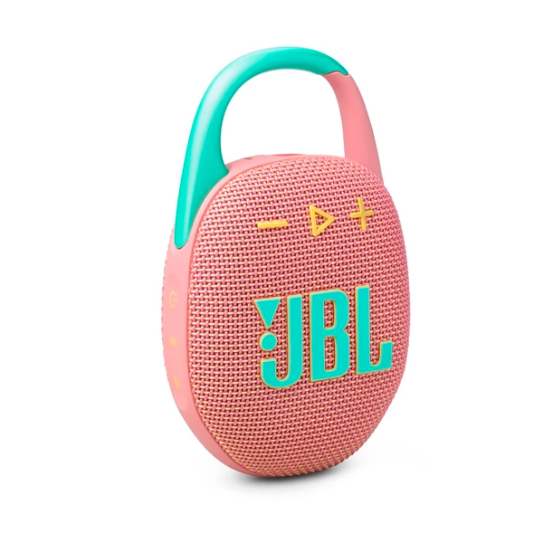 Портативна колонка JBL Clip 5 Pink (JBLCLIP5PINK)