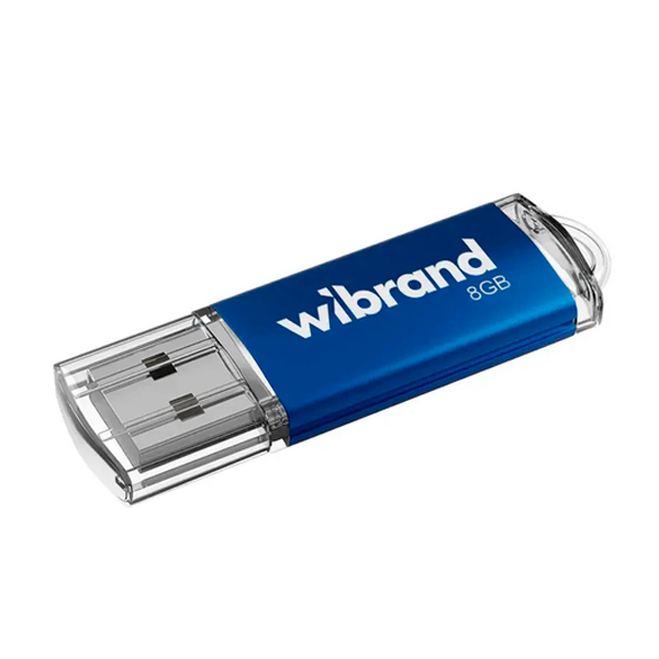 Флешка Wibrand 8GB Cougar USB 2.0 Blue (WI2.0/CU8P1U)