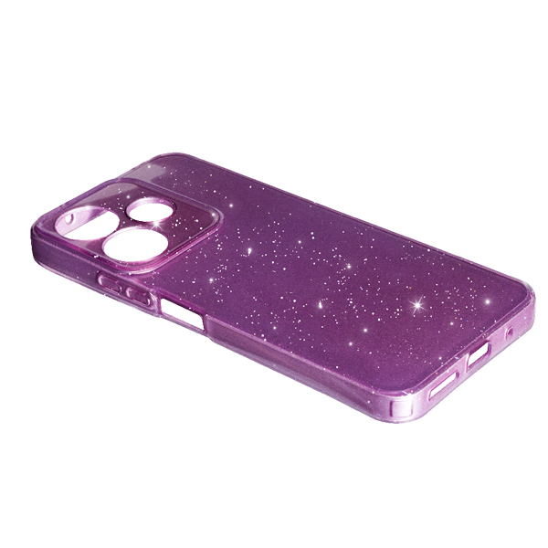 Чехол Silicon Shiny Case Xiaomi 13/Poco M6 Glitter Lilac Pride