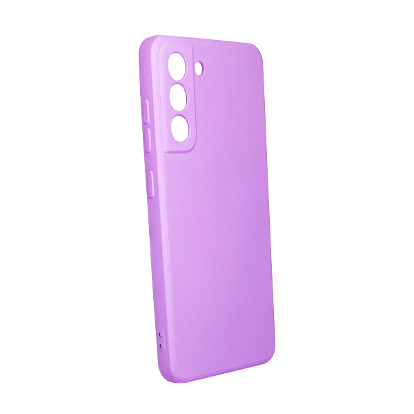 Чохол Original Soft Touch Case for Samsung S21 FE/G990 Purple with Camera Lens