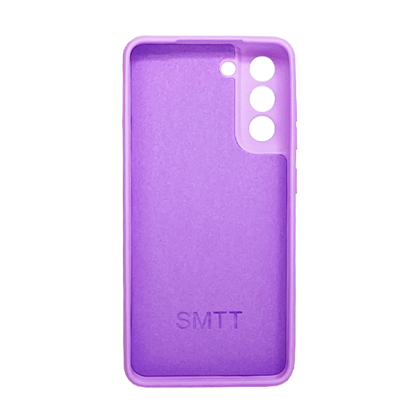 Чохол Original Soft Touch Case for Samsung S21 FE/G990 Purple with Camera Lens