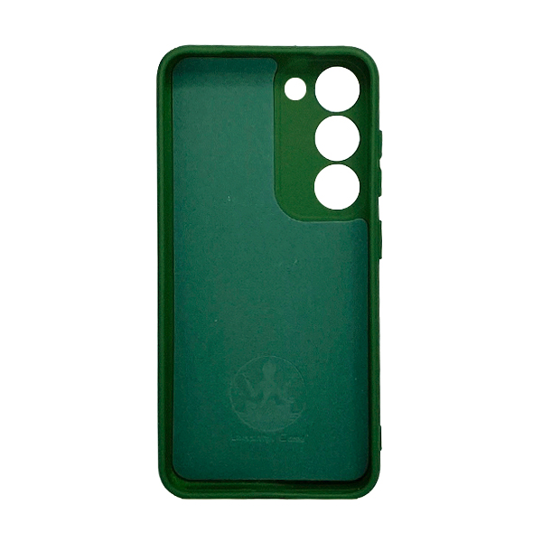 Чехол Original Soft Touch Case for Samsung S23 Plus/S916 Dark Green with Camera Lens