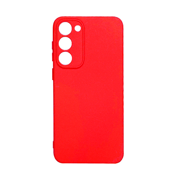 Чохол Original Soft Touch Case for Samsung S23/S911 Red with Camera Lens