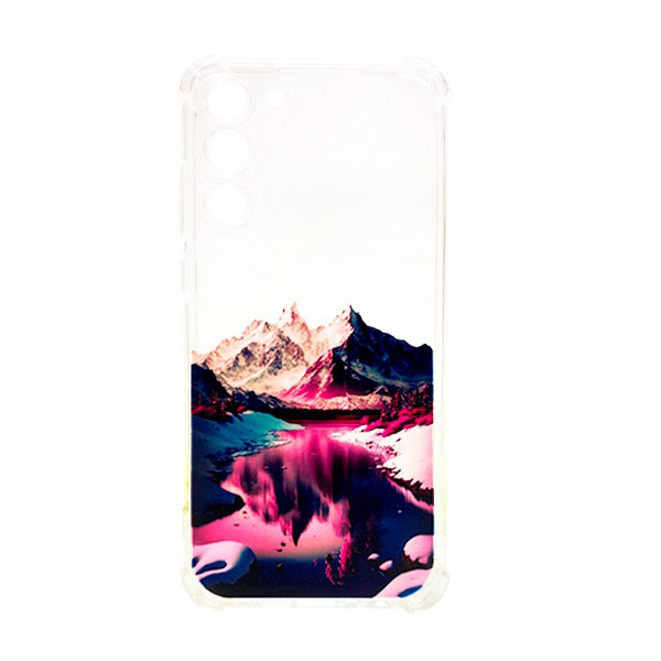 Чохол Wave Above Case для Samsung S23 Plus/S916 Clear Rose Vallery with Camera Lens