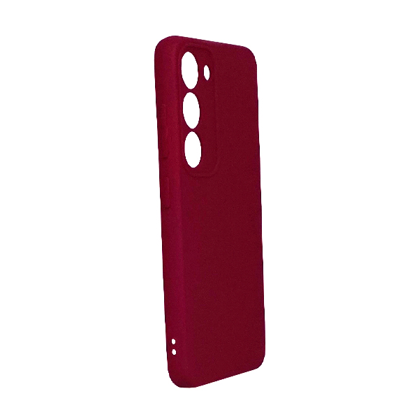 Чохол Original Soft Touch Case for Samsung S23/S911 Marsala with Camera Lens