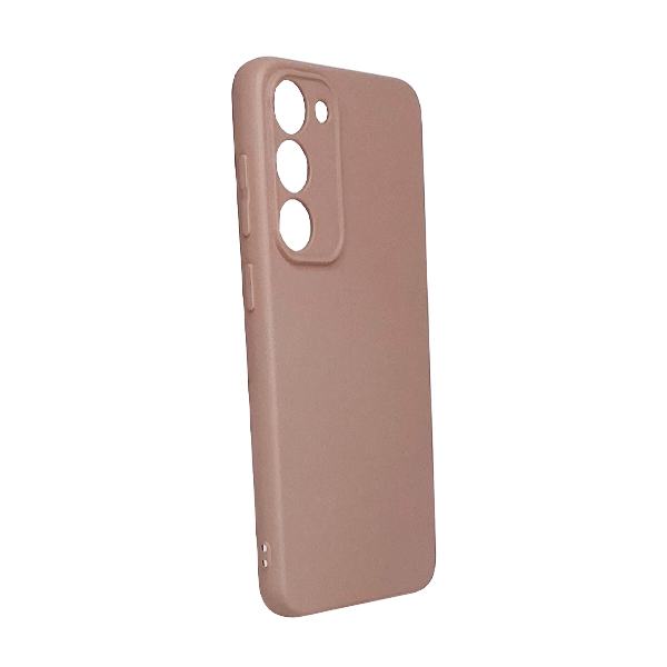 Чехол Original Soft Touch Case for Samsung S23 Plus/S916 Pink Sand with Camera Lens