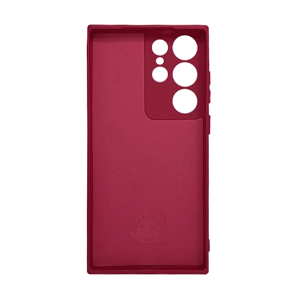 Чохол Original Soft Touch Case for Samsung S23 Ultra/S918 Marsala with Camera Lens