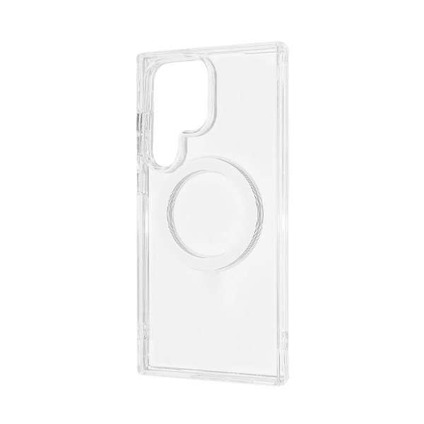 Чохол Original Silicon Case Samsung S24 Ultra/S928 with MagSafe Clear