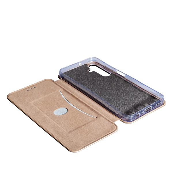 Чехол книжка Kira Slim Shell для Samsung A25-A256 Gold Perforation NEW