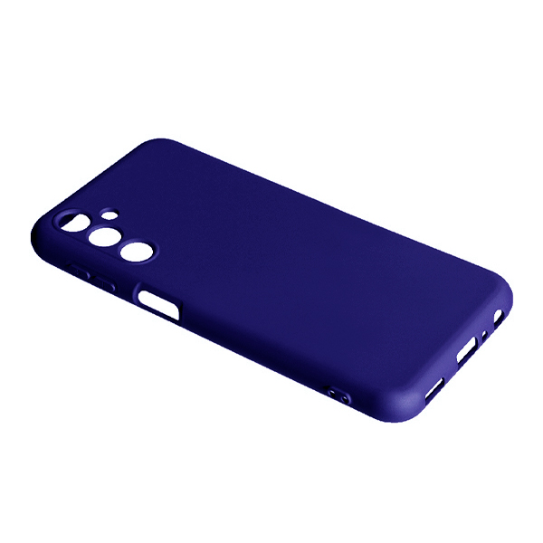 Чехол Original Soft Touch Case for Samsung M34-M346 Midnight Blue with Camera Lens