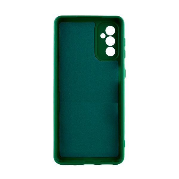 Чехол Original Soft Touch Case for Samsung S24 Plus/S926B Dark Green with Camera Lens