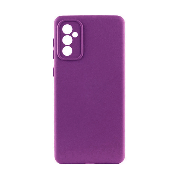 Чехол Original Soft Touch Case for Samsung S24 Plus/S926B Deep Purple with Camera Lens