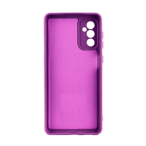 Чехол Original Soft Touch Case for Samsung S24 Plus/S926B Deep Purple with Camera Lens